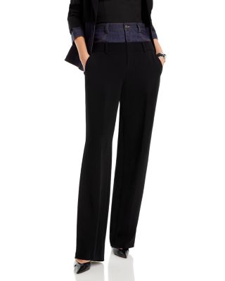Dionne Mixed Media Pants
