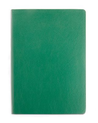 Pebbled Leather Lined Journal