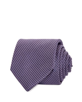 MINI GRID SILK TIE ROYAL OS main image 0