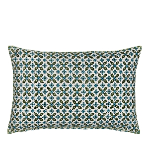 Shop John Robshaw Mizan Peacock Kidney Decorative Pillow, 12 X 18