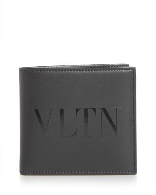 Valentino Garavani Vltn Leather Bifold Wallet