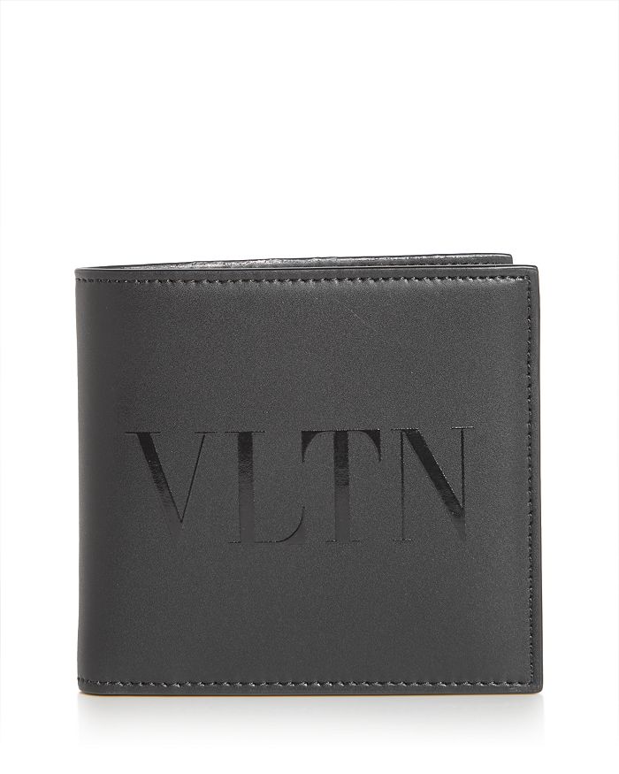 Valentino Garavani VLTN Leather Bifold Wallet | Bloomingdale's