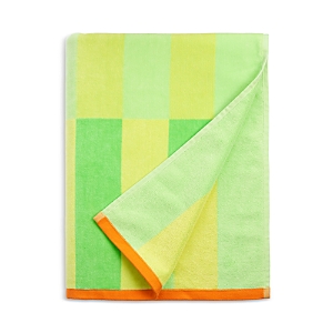 Shop Sky Hudson Park Beach Horizons Beach Towel - 100% Exclusive In Citrus