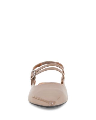 Women's Hermine Pointed Toe Slingback Flats