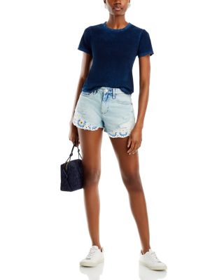 Distressed Crewneck Tee