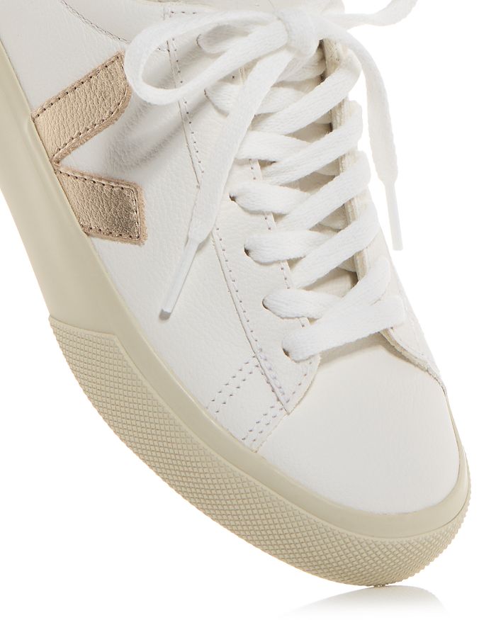 Veja Campo Leather Sneakers In White