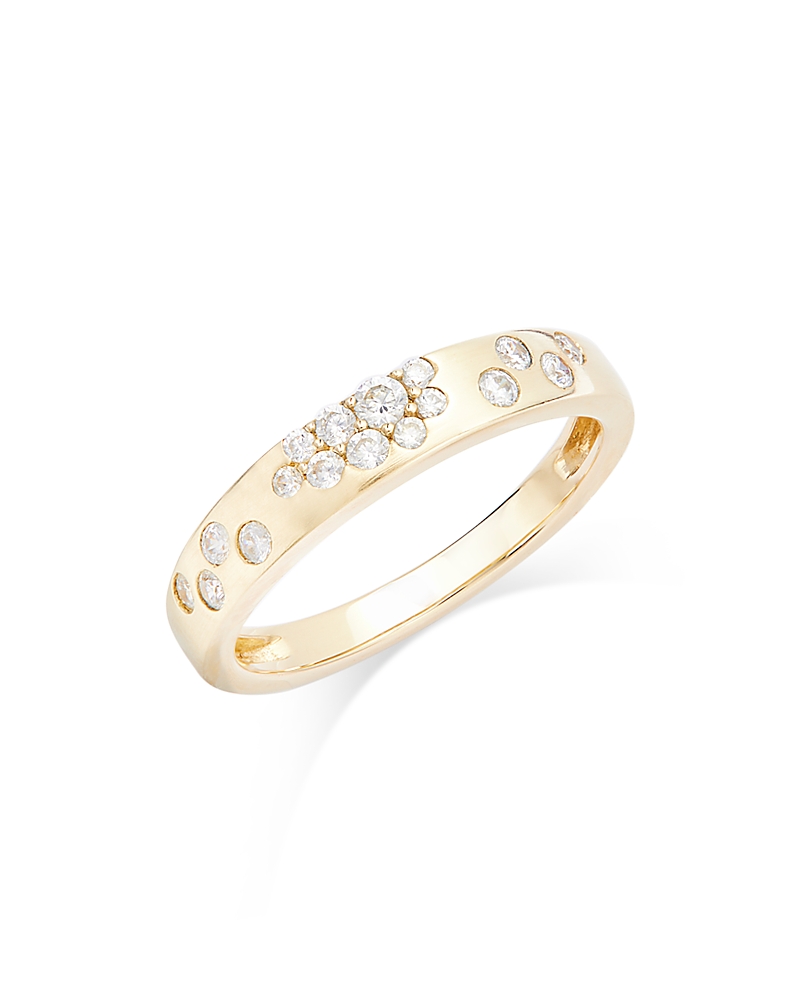 Bloomingdale's Diamond Scatter Ring In 14k Yellow Gold, 0.30 Ct. T. W. In Gold
