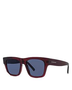Shop Givenchy Gv Day Lector Sunglasses, 52mm In Red/blue Solid