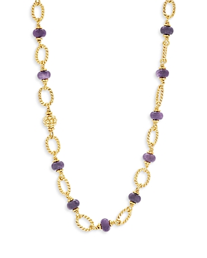 Capucine De Wulf Berry & Bead Chain Necklace, 24 In Gold