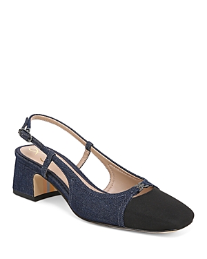 Sam Edelman Tarra Slingback Pump In Navy/black
