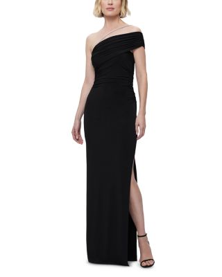The Olivia Crystal Trim Gown
