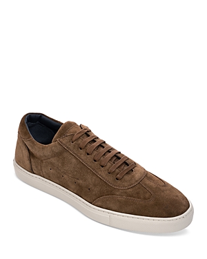 Shop To Boot New York Men's Matlock Lace Up Sneakers In Mid Brown Suede