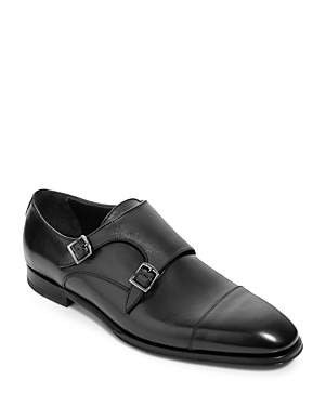 To Boot New York Men's Addison Double Buckle Monk Strap Shoes