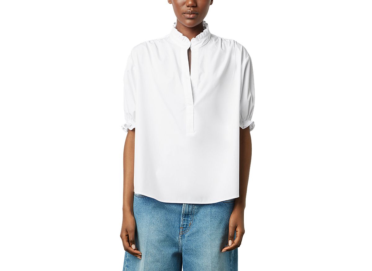 Gerard Darel Annyr Cotton Blouse