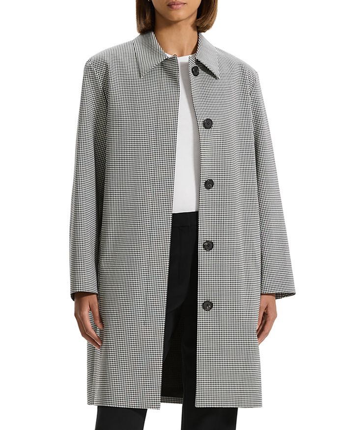 Theory Tailored Car Coat | Bloomingdale's