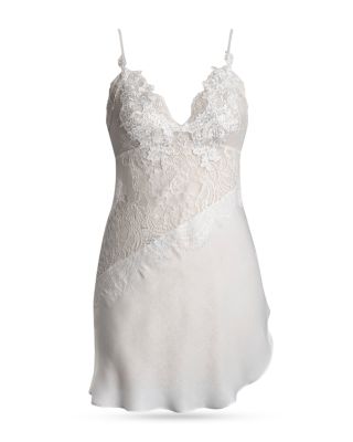 Marry Me Satin &amp; Lace Chemise