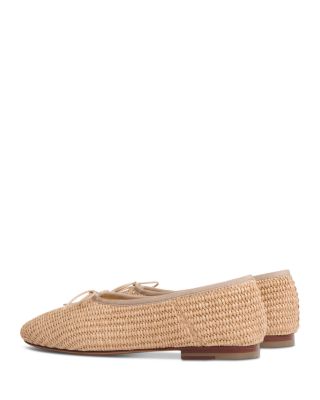 Women's Dream Raffia Ballerina Flats