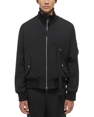 Helmut lang high collar bomber hotsell