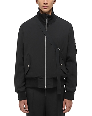 Shop Helmut Lang Bomber Jacket In Black