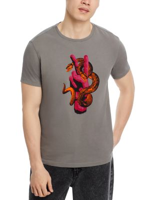 John Varvatos - Peace Snake Graphic Tee