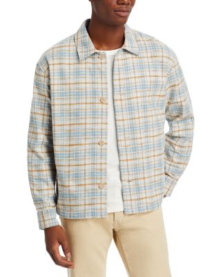 Plaid Relaxed Fit Shirt Jacket
