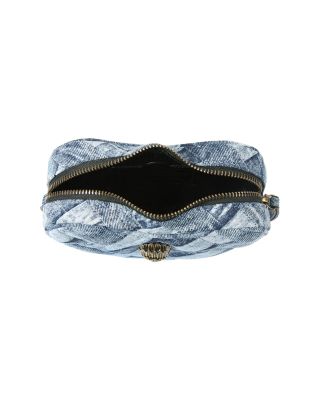 Kensington Denim Heart Shaped Crossbody