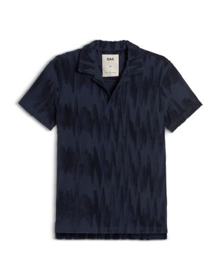 OAS - Glitch Terry Regular Fit Polo Shirt