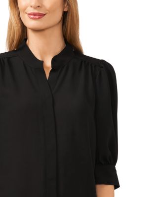 Collared Button Down Blouse