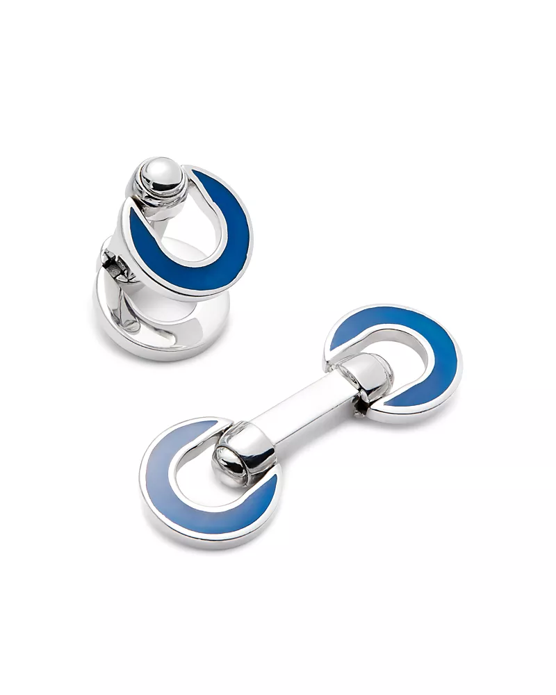 Jan Leslie Horseshoe Flip Cufflinks