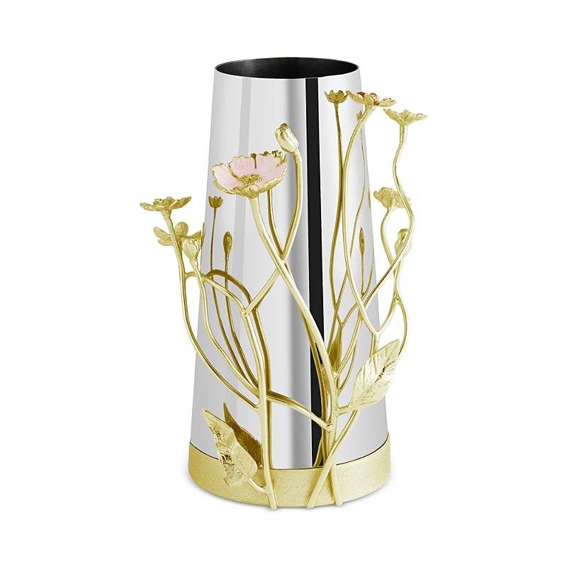 Michael Aram Wildflowers Medium Vase In Gold