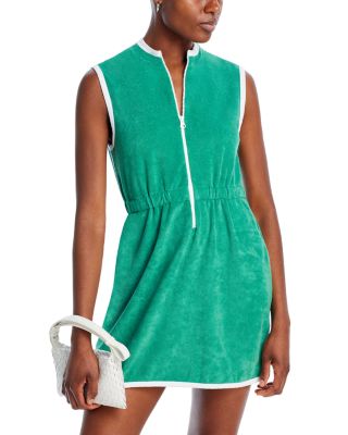 Kule The Terry Zip Front Dress