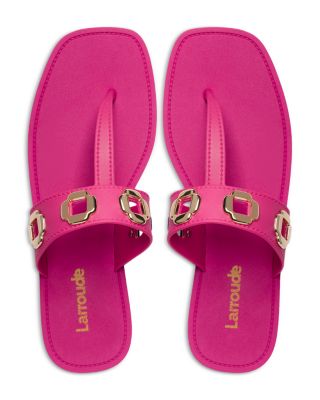 Women's Milan Grommet Thong Sandals