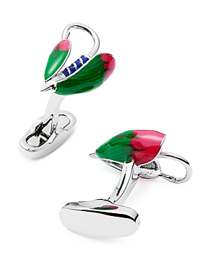 Shop Link Up Feather Fly Fishing Cufflinks In Multi