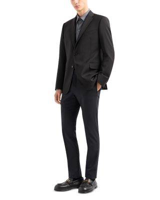 Slim Fit Tropical Wool Jacket