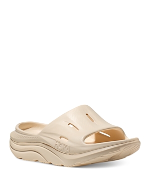 Hoka Gender Inclusive Ora Recovery Slide 3 Sandal In Neutral