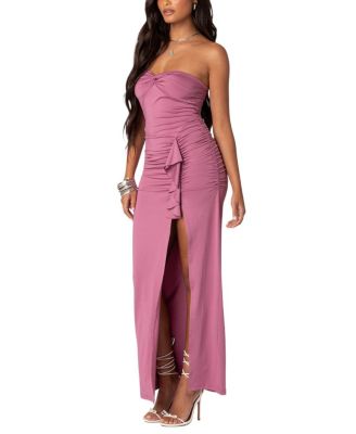 chinese dress ladies Swirl Print Mermaid Maxi Dress  Ashley Stewart