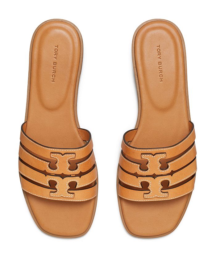 Shop Tory Burch Women's Ines Multi-strap Slide Sandals In Camello