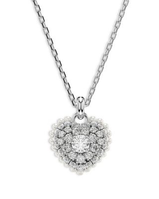 Swarovski - Idyllia Heart Pendant Necklace, 15"
