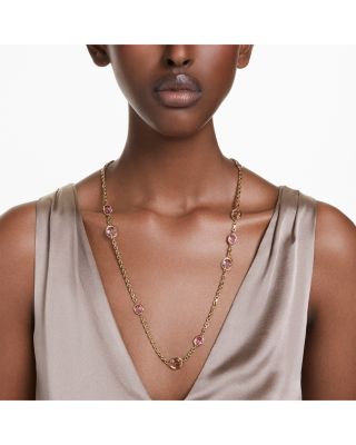 Imber Round Cut Strand Necklace, 39.37"