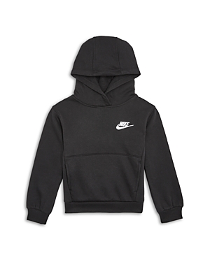 Shop Nike Club Fleece Pullover Hoodie - Little Kid In Black