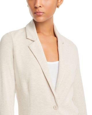Fitted Linen Blazer