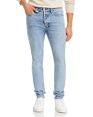 Shop Ksubi Van Winkle Buzzed Skinny Fit Jeans In Denim