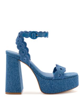 Women's Dolly Broderie Slip On Sandals