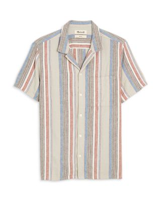 Madewell - Printed Short Sleeve Button Front Camp Shirt