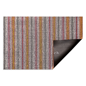Chilewich Ribbon Stripe Shag Floor Mat, 36 X 60 In Bon Bon