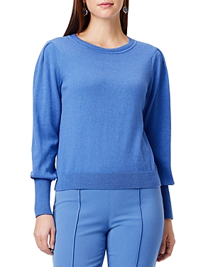Nic + Zoe Nic+zoe Puff Shoulder Sweater In Morning Glory