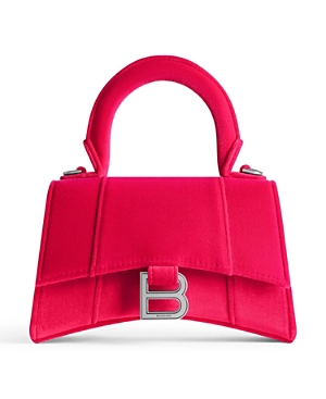 Balenciaga Hourglass Mini Handbag Velvet Jersey