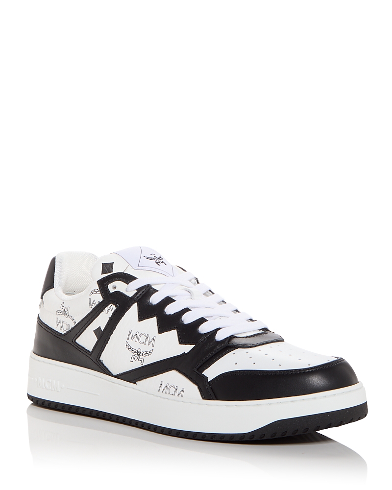 Mcm Men's Neo Terrain Visetos Low Top Sneakers