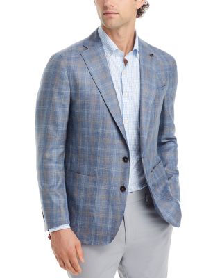 Peter Millar - Crown Crafted Andover Plaid Tailored Fit Soft Jacket