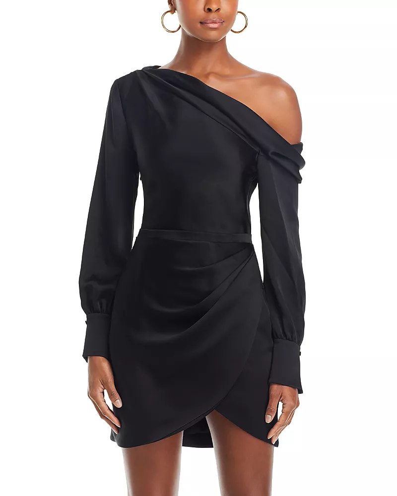 Simkhai Cameron One Shoulder Mini Dress